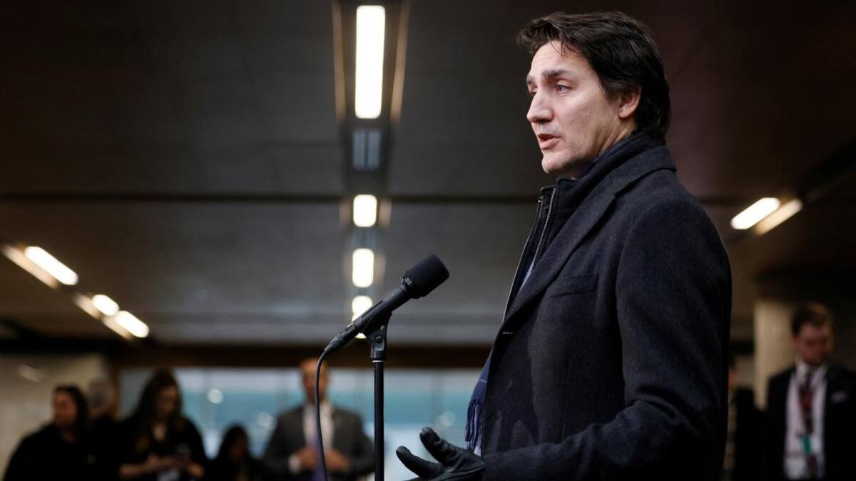 Justin Trudeau, primer ministro canadiense. Foto: Reuters.