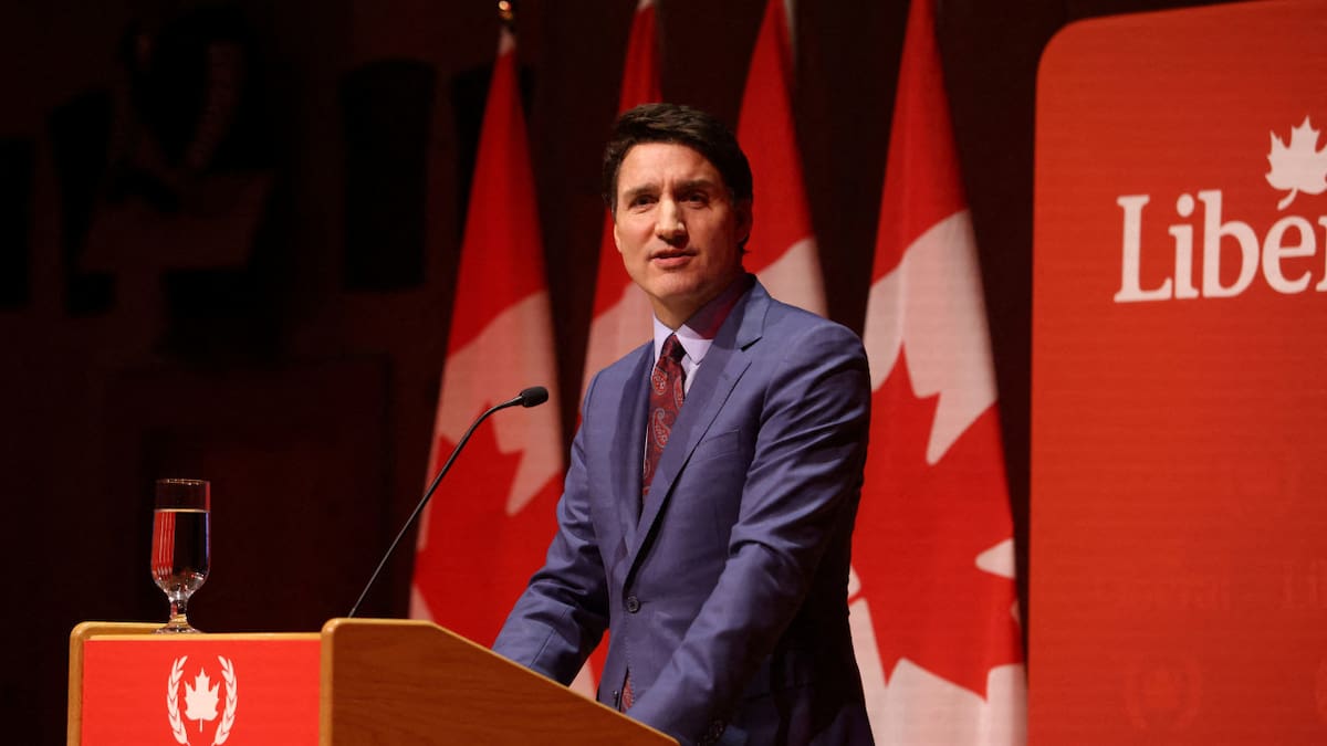 Justin Trudeau renunció tras ser el primer ministro de Canadá por 9 años. Foto: Reuters.