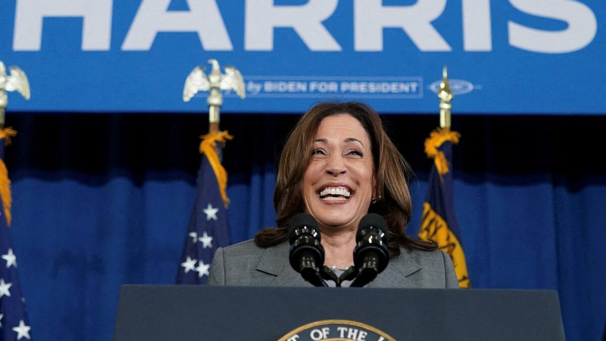 Kamala Harris. Foto: Reuters.