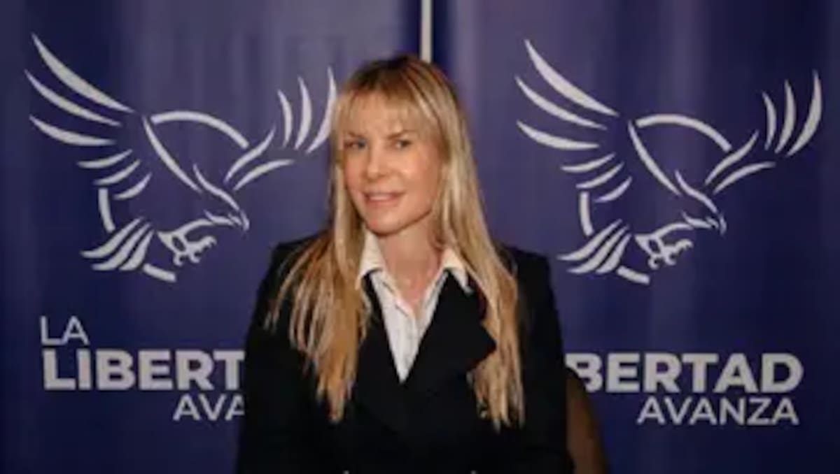 Karen Reichardt candidata de La Libertad AVanza en las elecciones