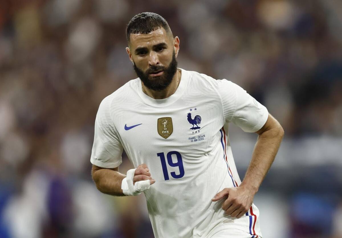 Karim Benzema; retiro de Francia. Foto: Reuters.