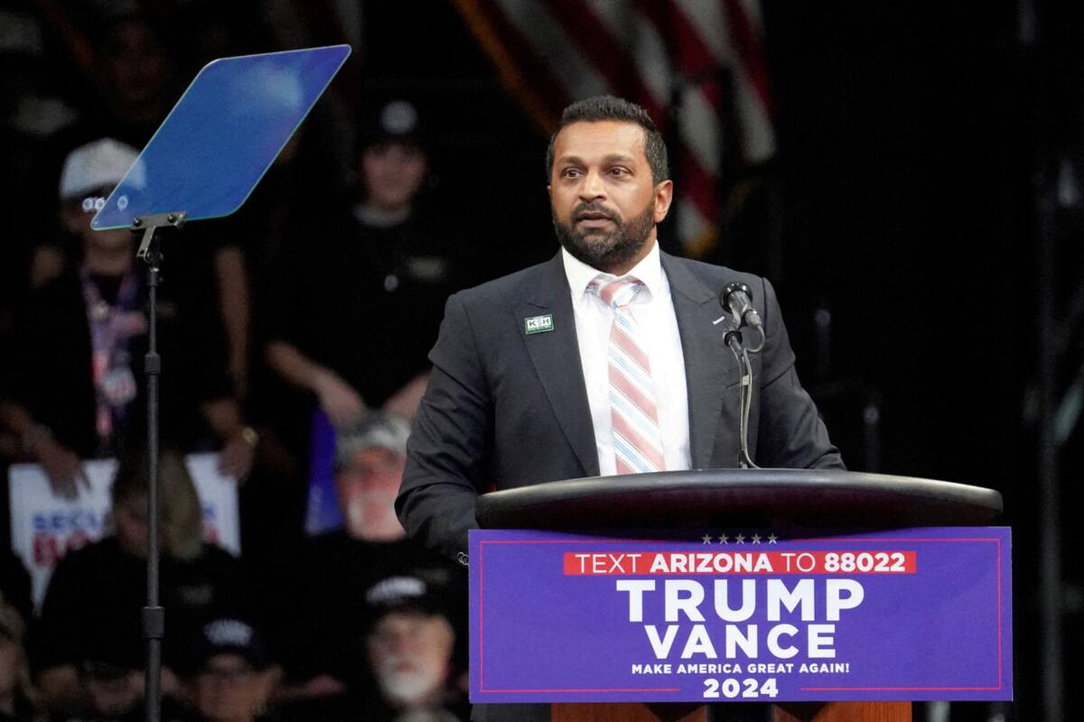 Kash Patel, el nuevo directo del FBI. Foto: Reuters.