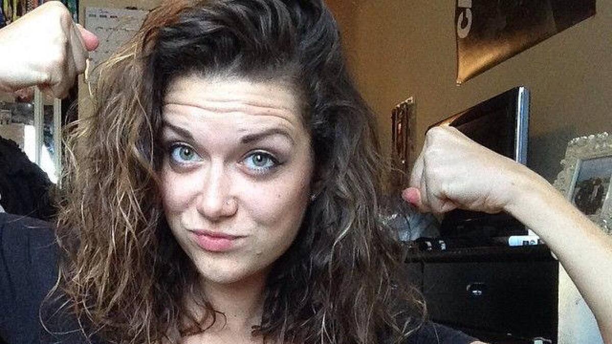 Katie Donell, "La reina del ejercicio". Foto: X @wizfun