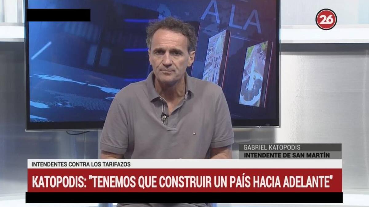Katopodis - Intendente San Martín por Canal 26