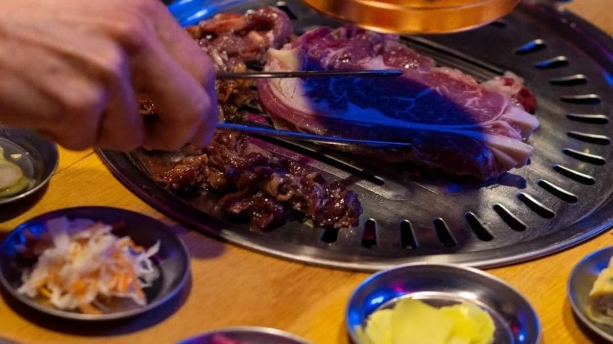 KBBQ, parrilla coreana en Buenos Aires.