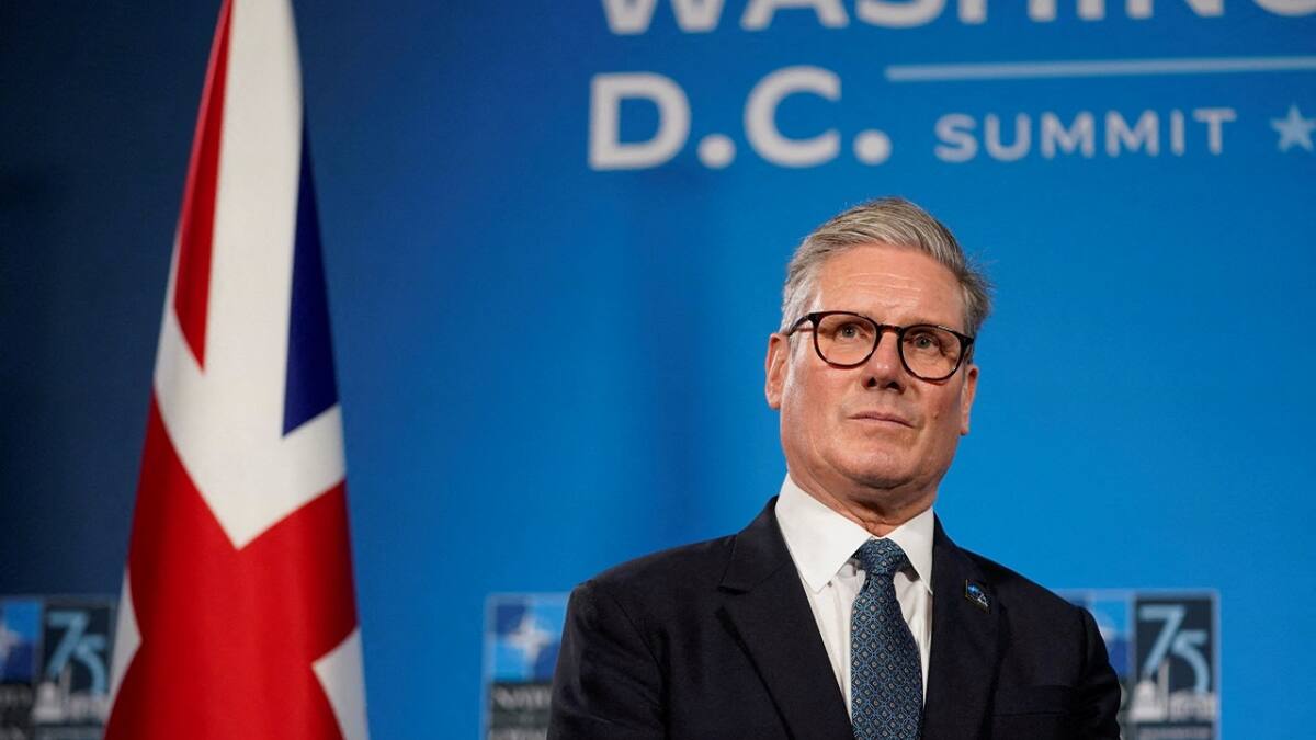 Keir Starmer, primer ministro de Gran Bretaña. Foto: Reuters.