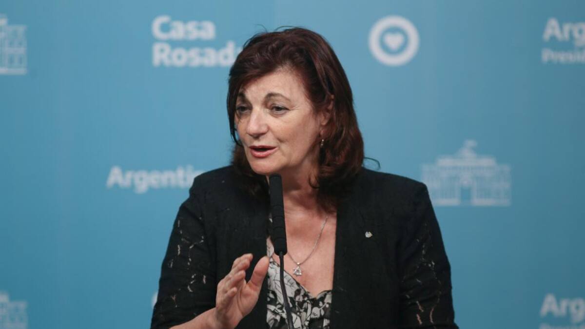 Kelly Olmos, ministra de Trabajo, NA