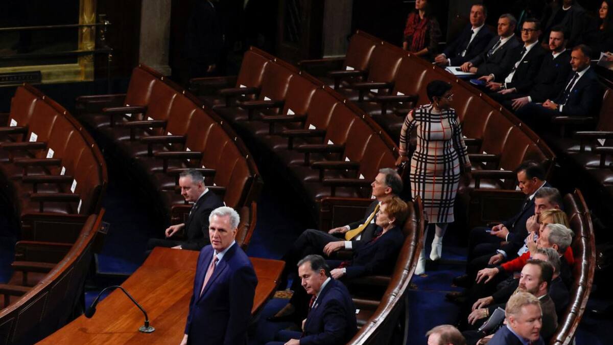 Kevin McCarthy, Cámara de EEUU. Foto: REUTERS