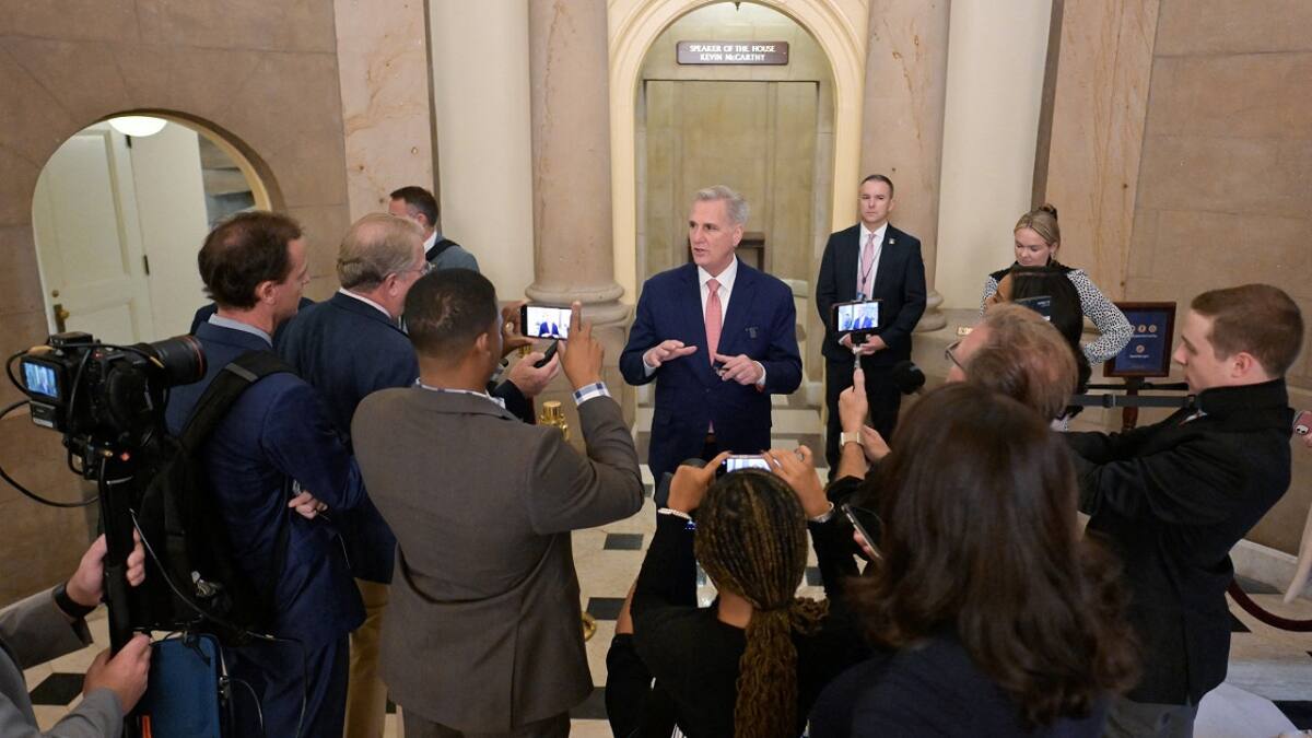 Kevin McCarthy, presidente de la Cámara de Representantes. Foto: Reuters.