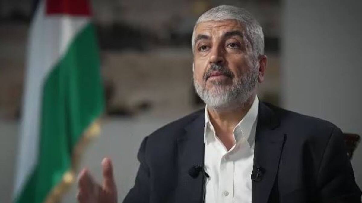 Khaled Meshaal, líder de Hamas.