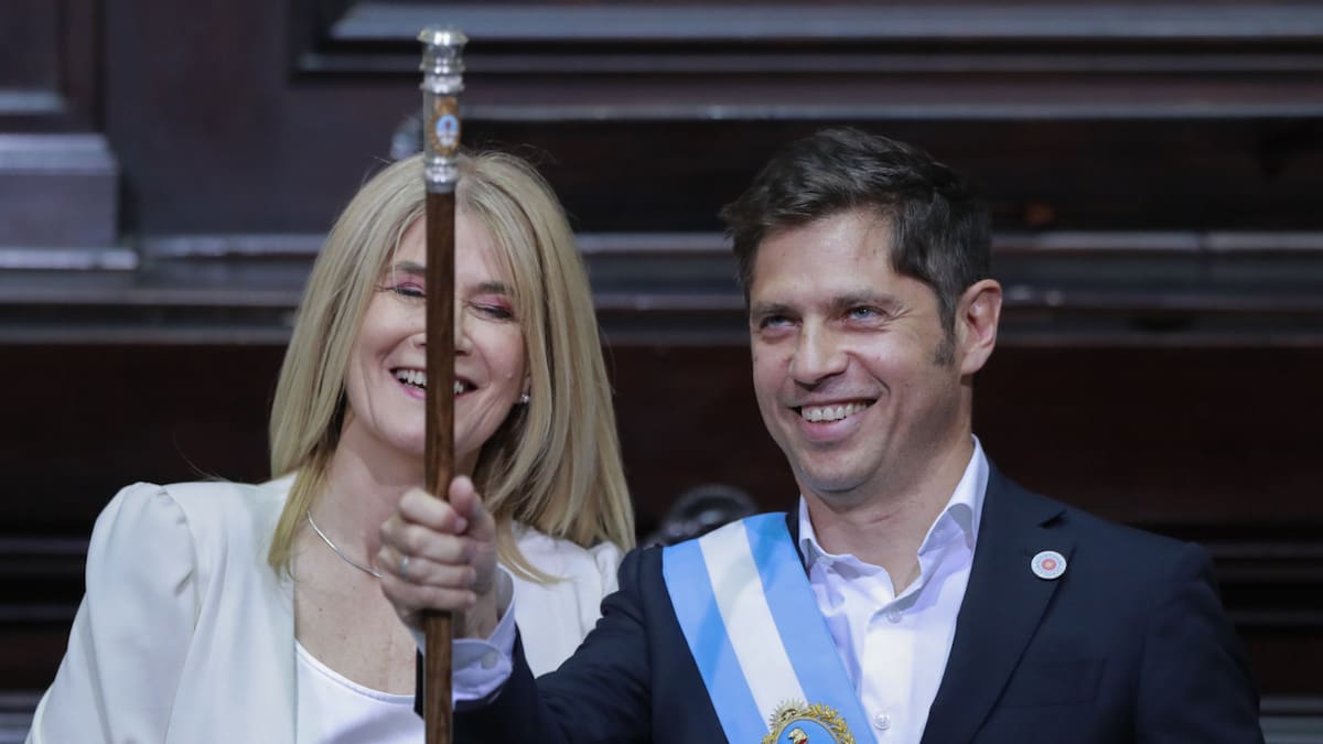Kicillof asumió su segundo mandato. Foto: NA