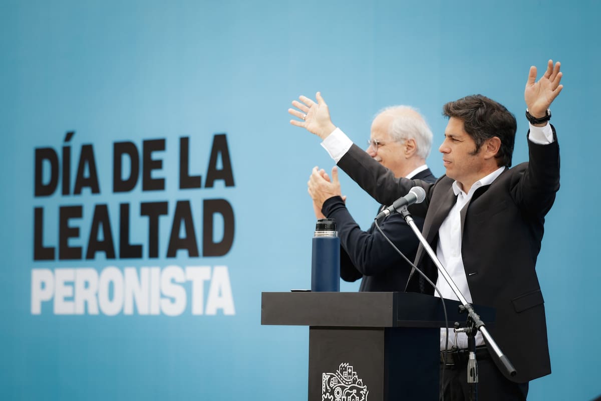 kicillof criticó a milei el día de la lealtad peronista
