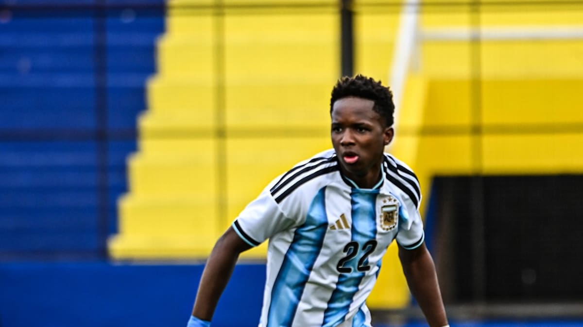 “Kiki” Ramos metió su primer gol con la Selección Argentina sub-17 en el empate 1 a 1 contra Ecuador