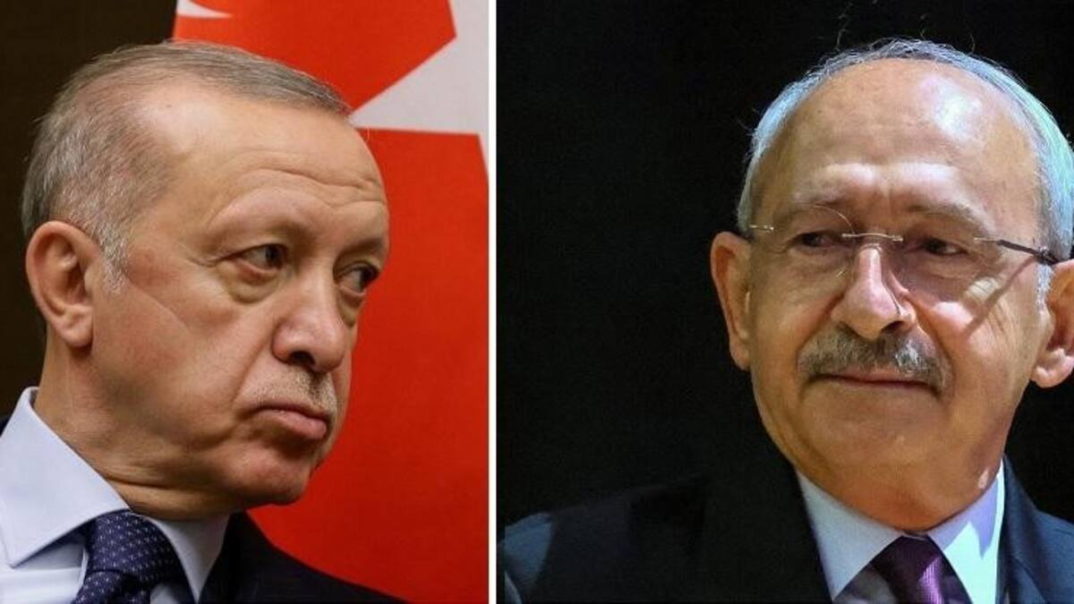 Kiliçdaroglu y Erdogan se medirán en el balotaje. Foto: Captura.