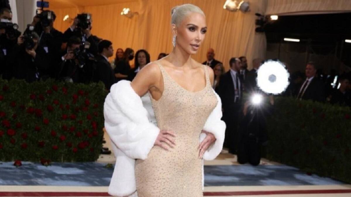 Kim Kardashian, vestido de Marilyn Monroe, NA
