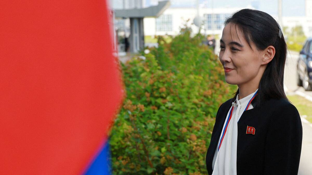 Kim Yo Jong, hermana del líder norcoreano Kim Jong-Un. Foto: Reuters