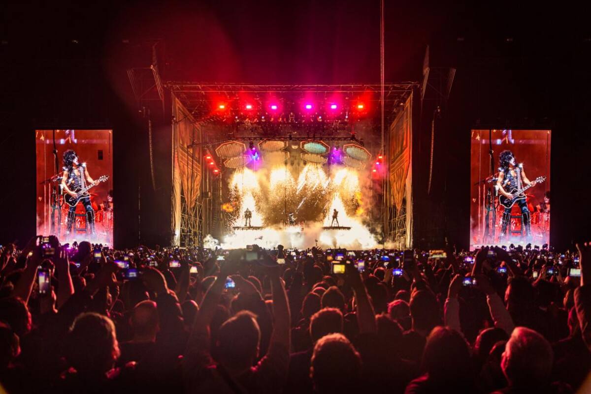 Kiss en Argentina 23 de abril de 2022, Foto DF Entertainment