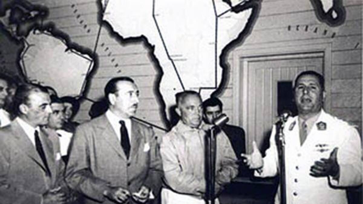 Kurt Tank con Perón