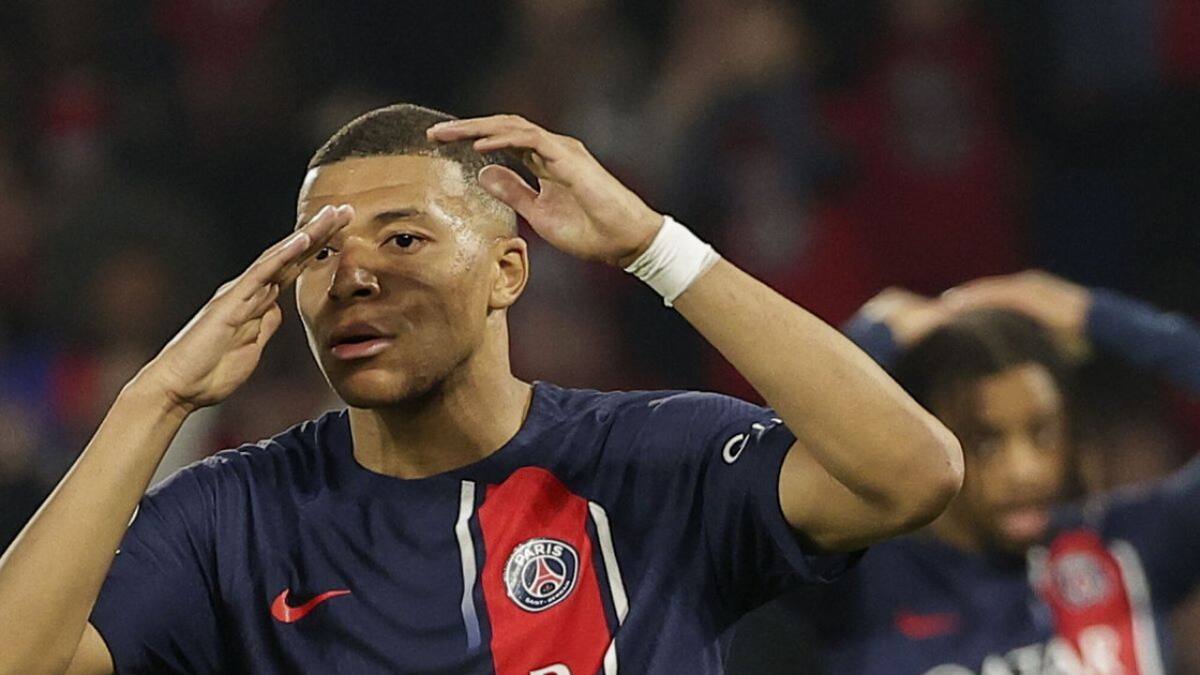 Kyllan Mbappé durante su paso por el PSG. Foto: EFE
