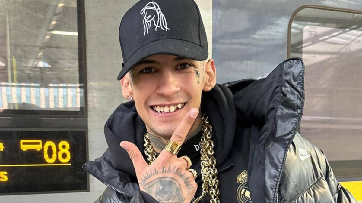 L-Gante, cantante de cumbia. Foto: Instagram/lgante_keloke