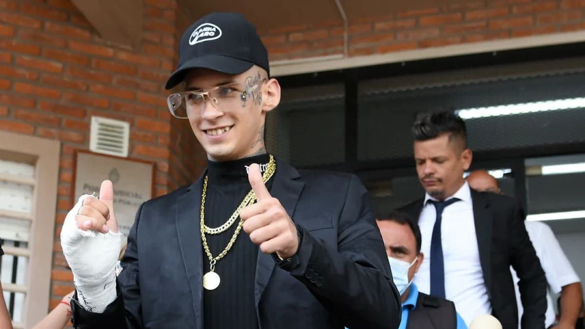 Condenaron a L-Gante a 3 años de prisión condicional. Foto NA.