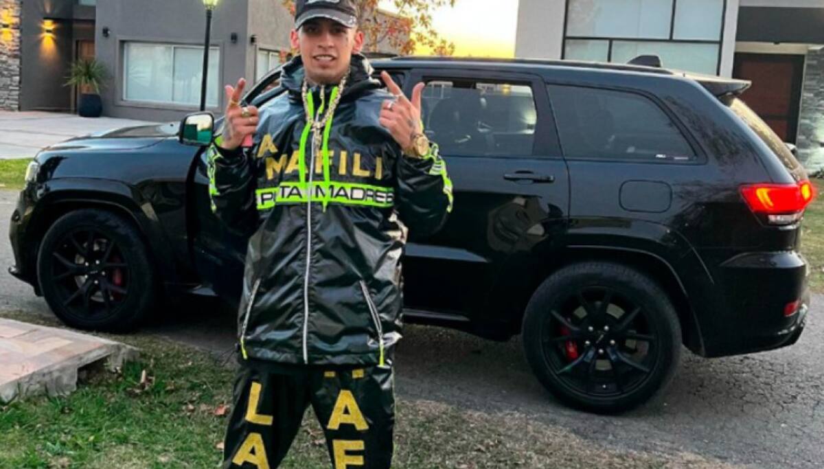 L-Gante, músico. Foto: NA