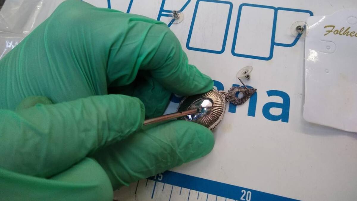 La aduana encontró cocaína. Foto: prensa.