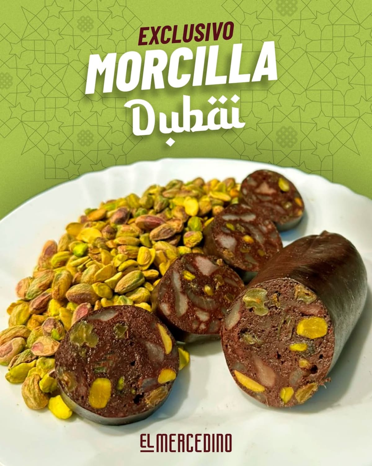 La aparición de la morcilla Dubai genera polémica en redes.