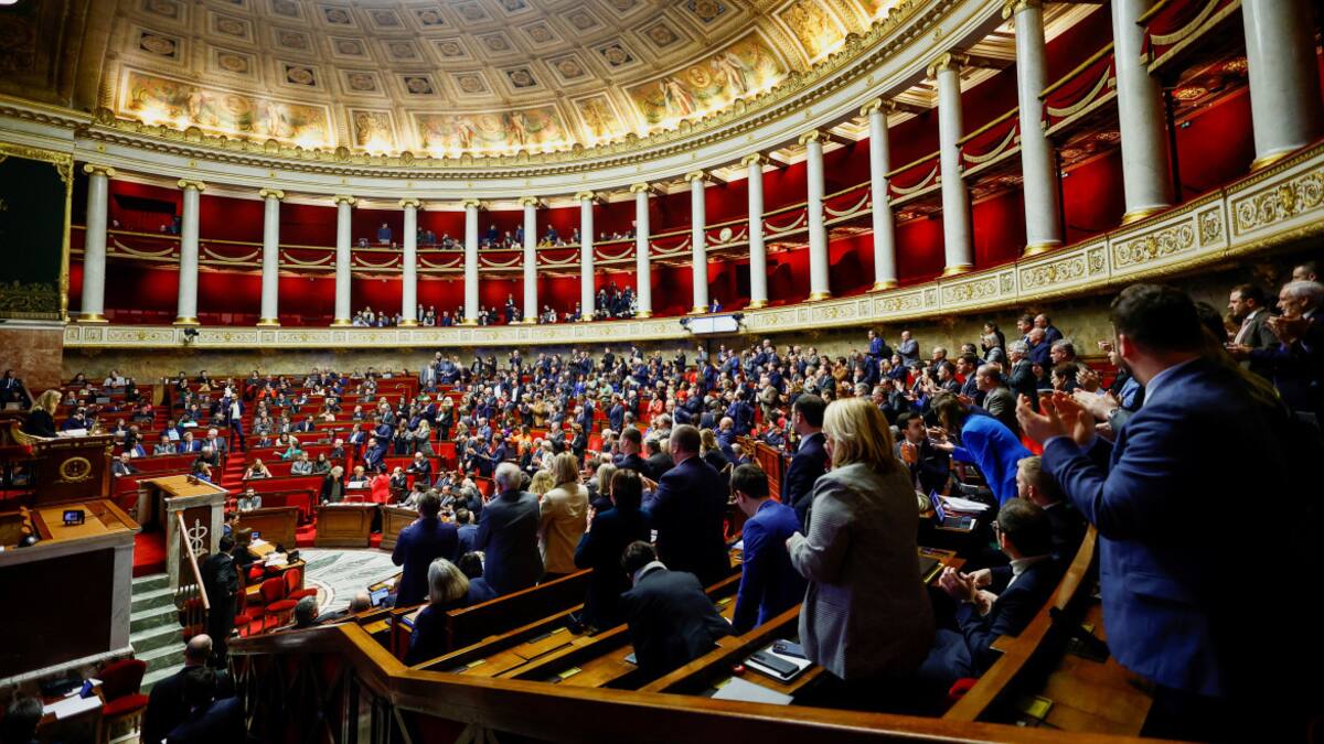 La Asamblea Nacional de Francia votó en contra del acuerdo entre la UE y el Mercosur. Foto: Reuters.