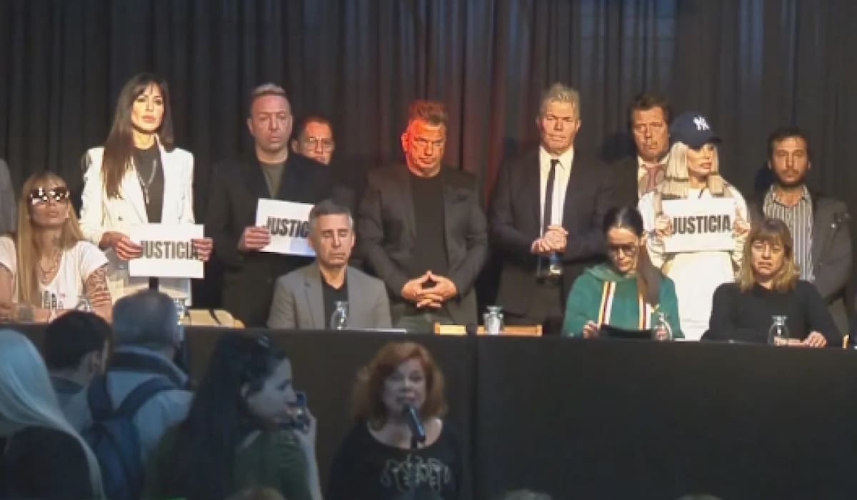 La Asociación Argentina de Actores convocó una conferencia. Foto: Twitter