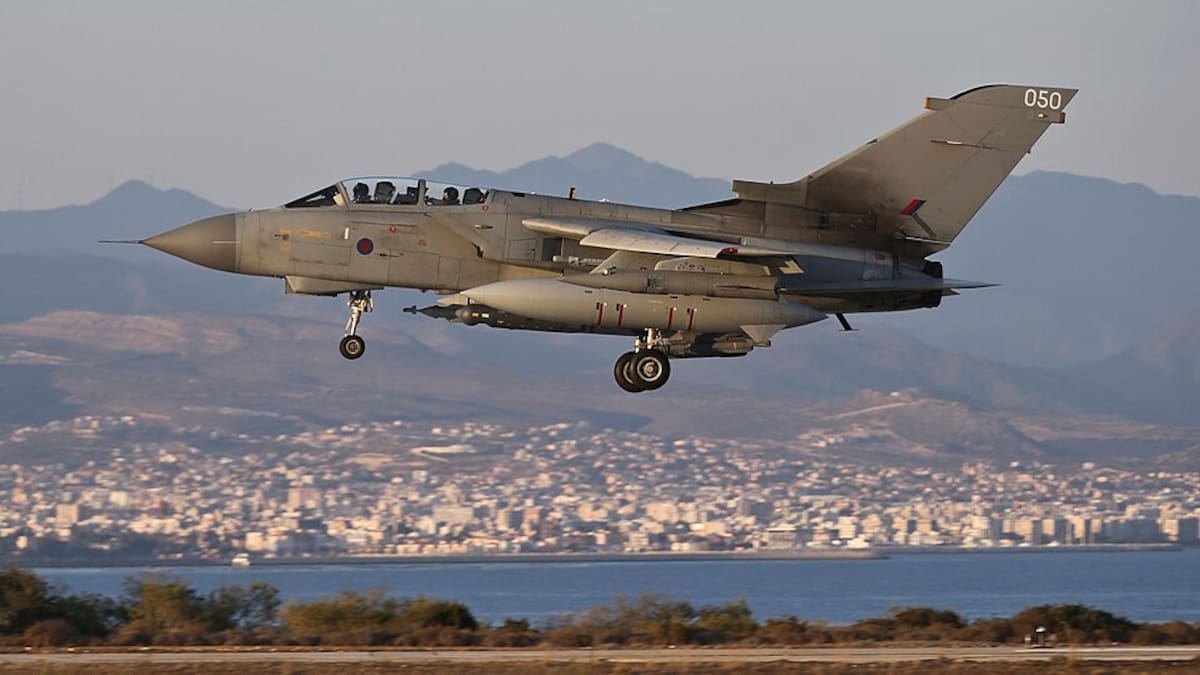 La base británica de RAF Akrotiri en Chipre.