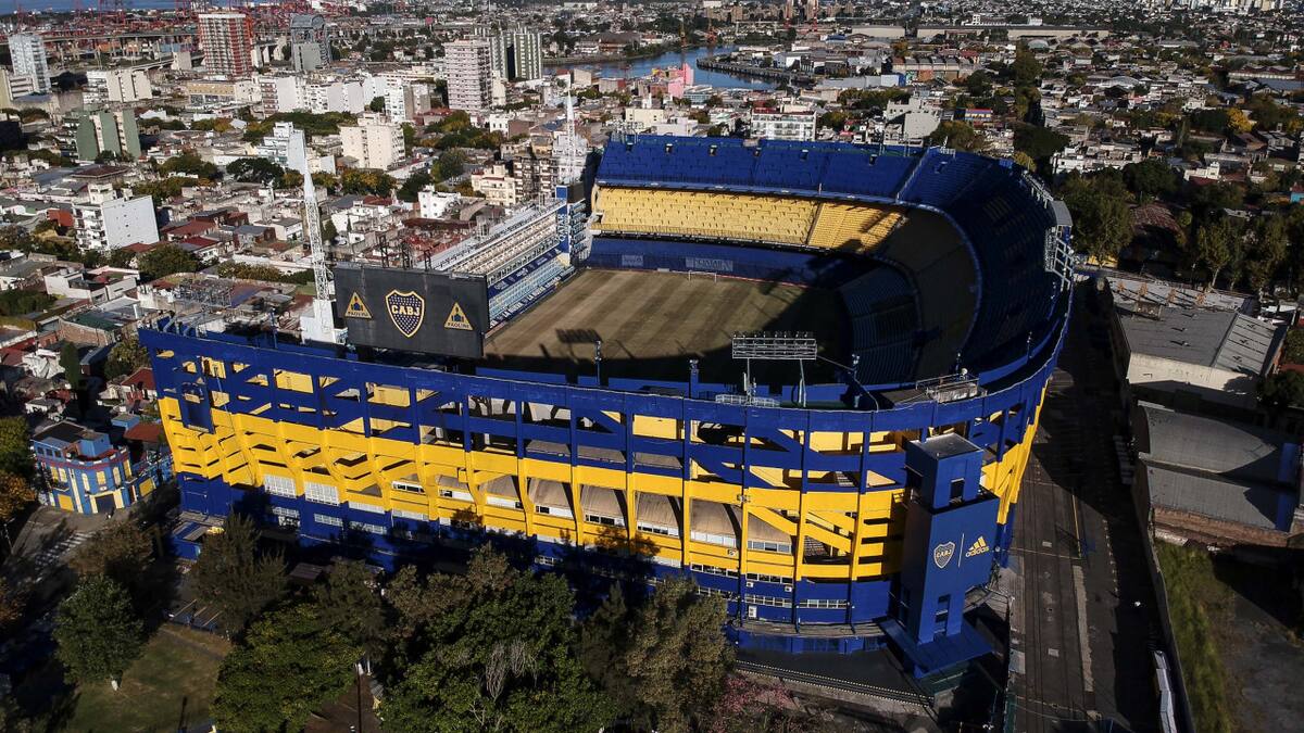 La Bombonera. Foto: Télam