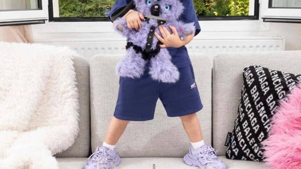 La campaña de Balenciaga que mezcló sadomasoquismo con niños. Foto: Instagram