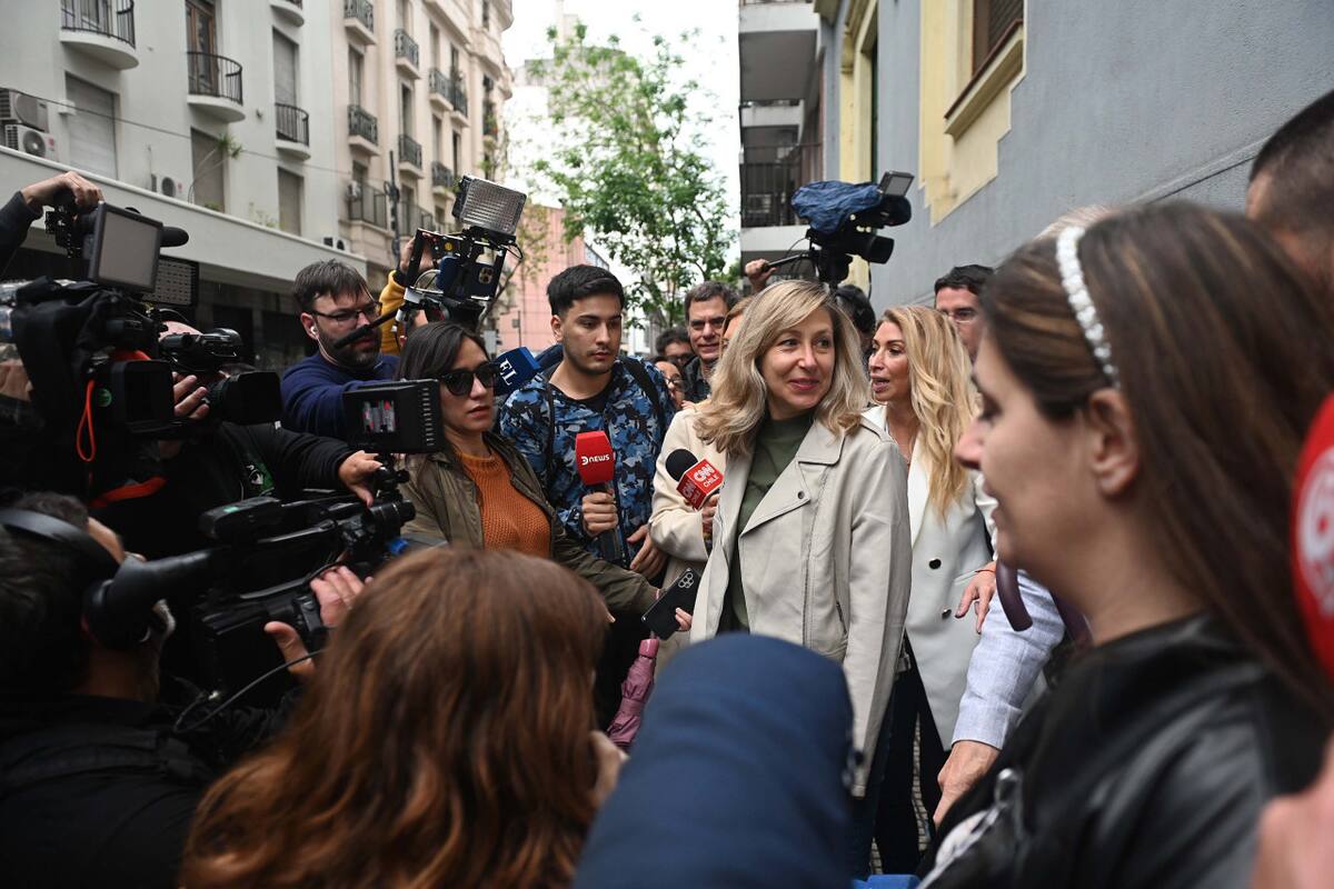 La candidata presidencial del Frente de Izquierda y de los Trabajadores-Unidad (FIT-U), Myriam Bregman. Télam