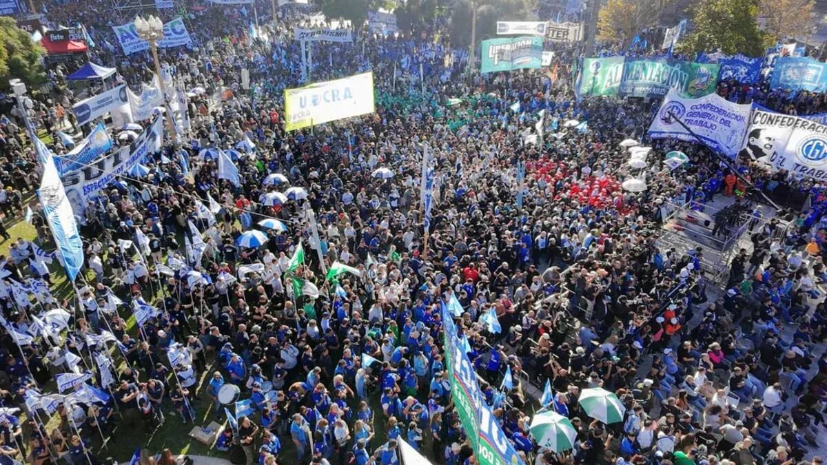 Marcha de la CGT con las dos CTA, UTEP y jubilados: cuándo será la protesta contra el gobierno de Javier Milei