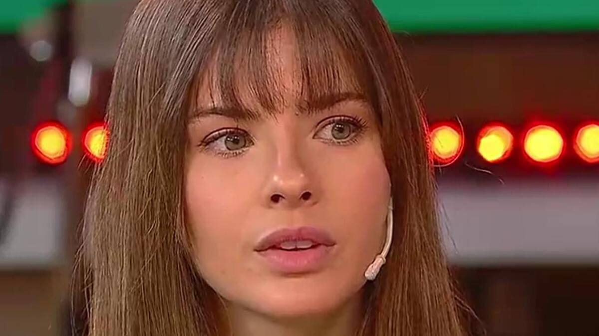 La "China" Suárez en "La Peña de Morfi". Foto: captura de video.