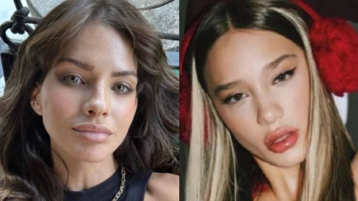 La China Suárez y Ángela Torres