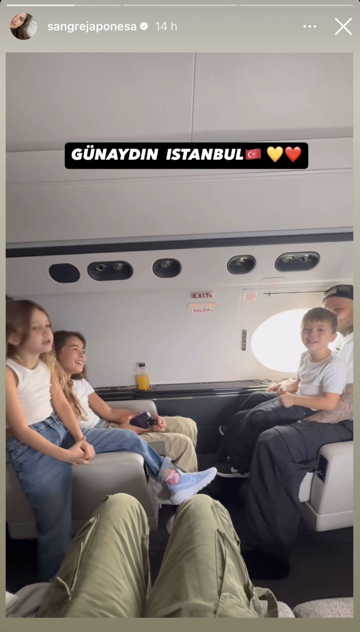 La China Suárez y Mauro Icardi viajaron a Turquía. Foto Instagram