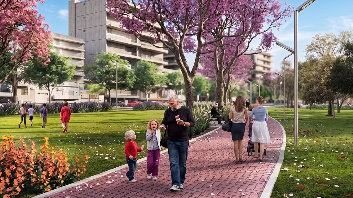 Nuevo espacio verde en Villa Urquiza: el proyecto de la Ciudad que beneficiará a más de 50.000 vecinos
