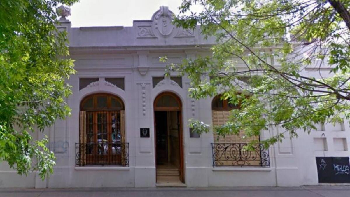 La clínica neuropsiquiátrica Santa Teresa de Ávila de La Plata, foto NA