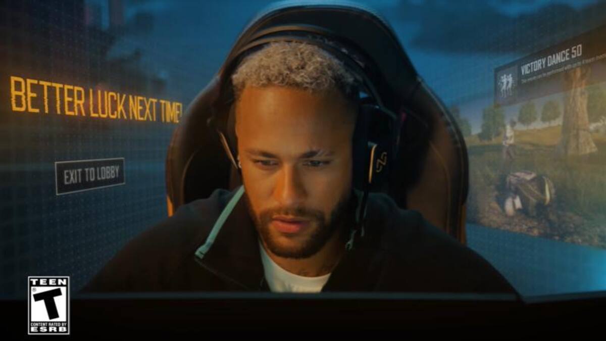 La colaboración de Neymar Jr. en PUBG. Foto: Prensa