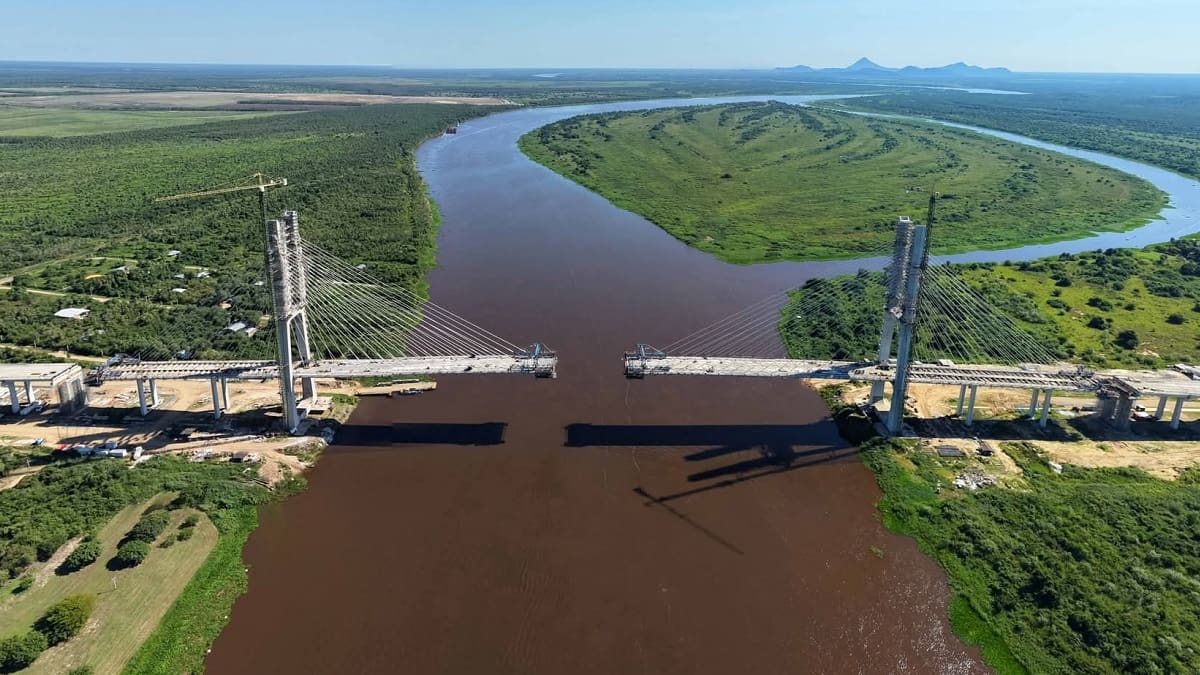 Puente de la Bioceánica: la unión de los extremos de Paraguay y Brasil ya tiene fecha y marcará un hito para Sudamérica