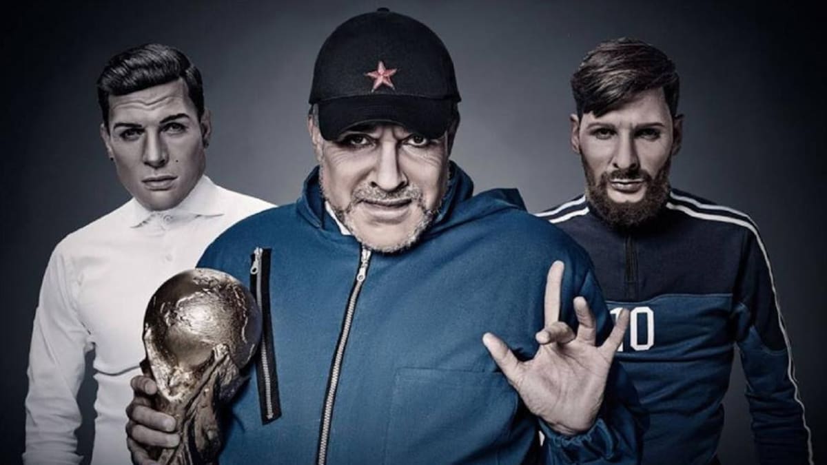 La Copa No Se Mancha, Martín Bossi, Messi, Maradona, Ronaldo, Mundial Rusia 2018