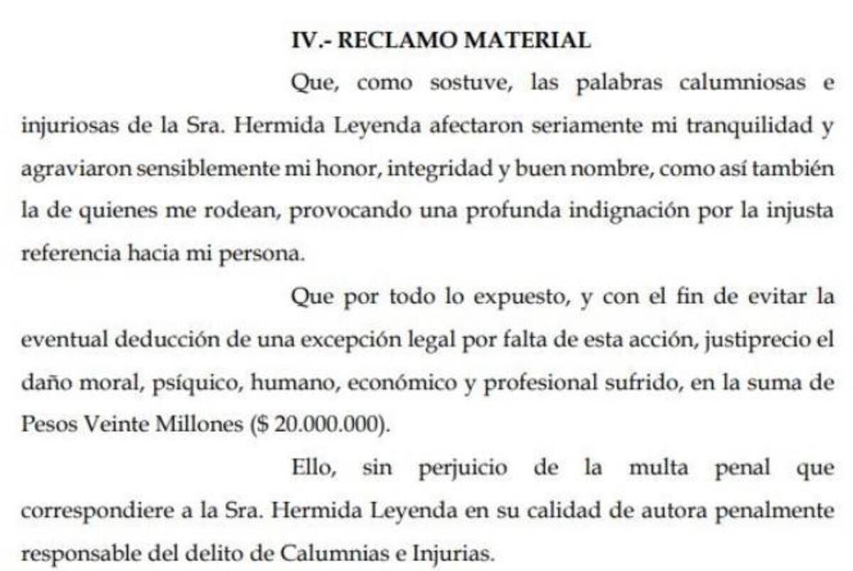La denuncia de Gonzalo Montiel. Foto: NA.