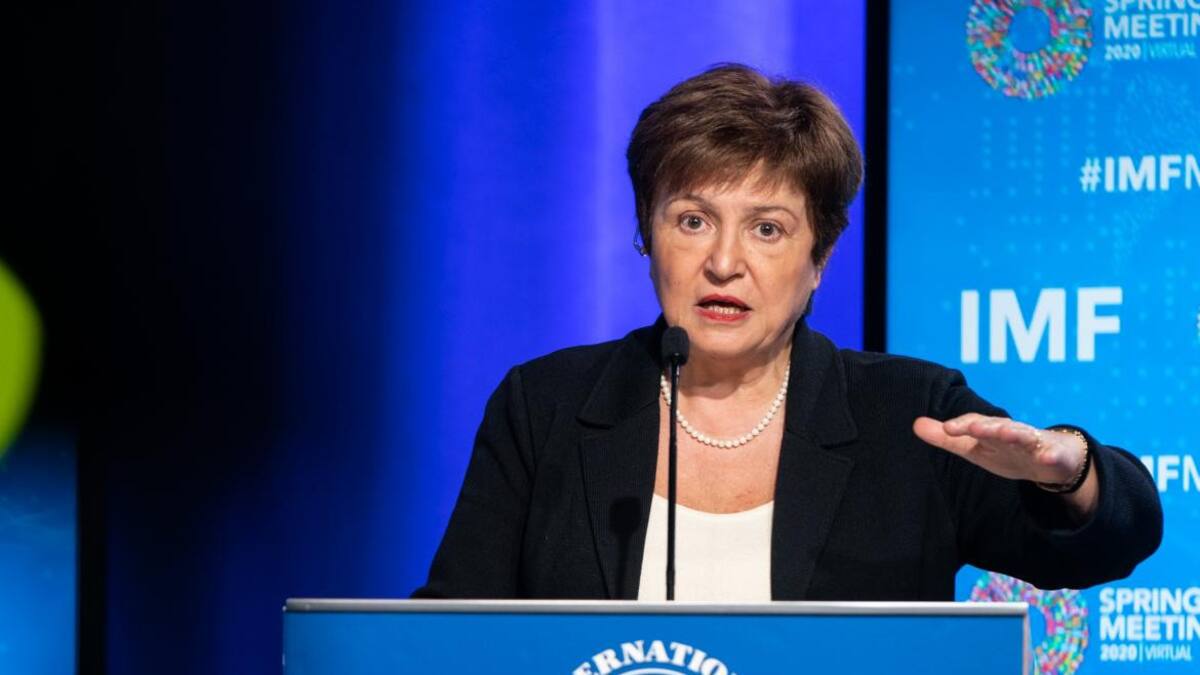 La directora gerente del FMI, Kristalina Georgieva, Agencia NA
