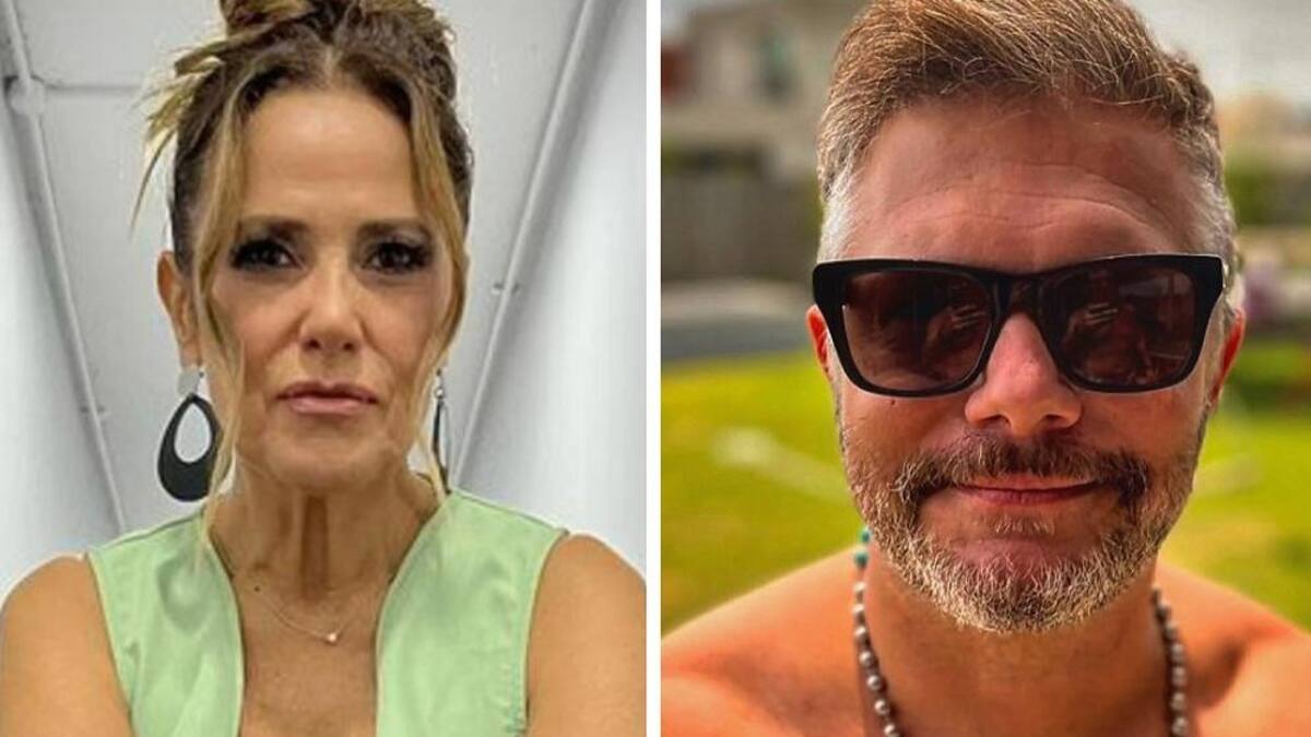 La disputa entre María Fernanda Callejón y Ricky Diotto. Foto: Captura.