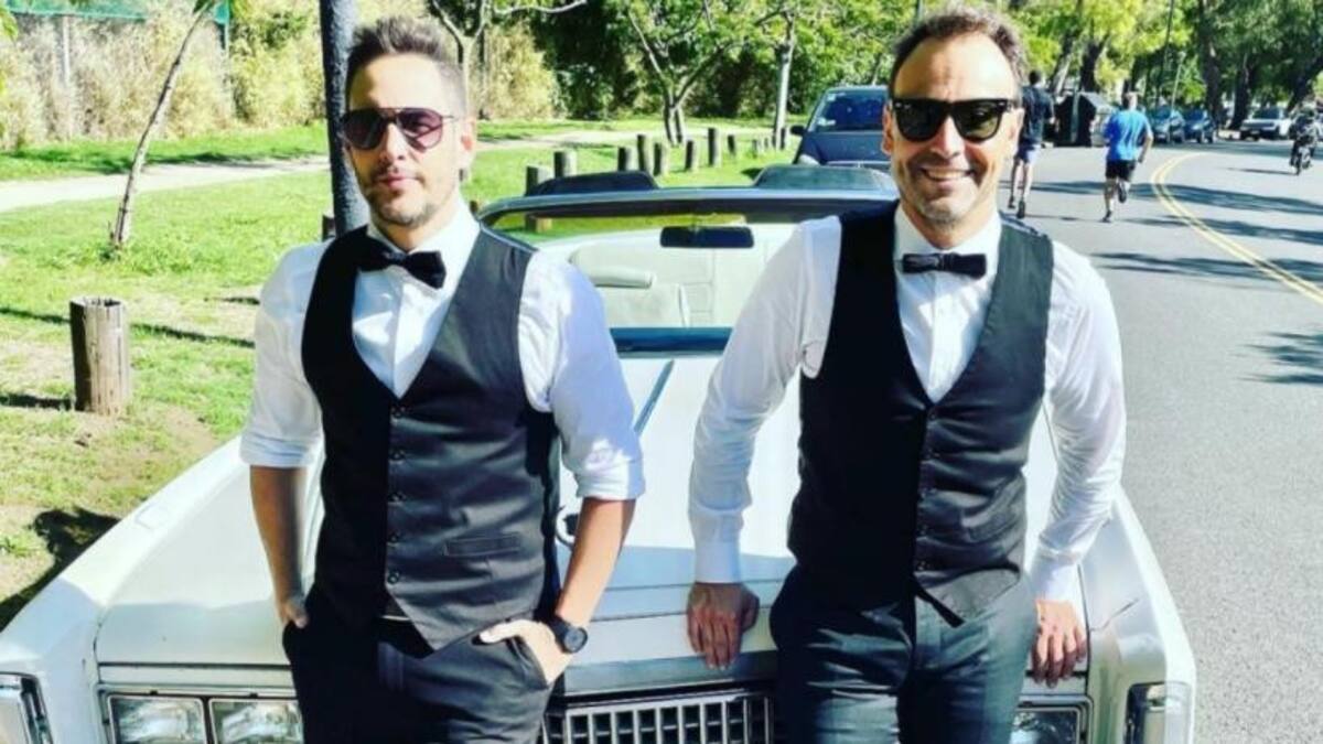 La dupla estuvo al frente de Intrusos durante un año, foto NA