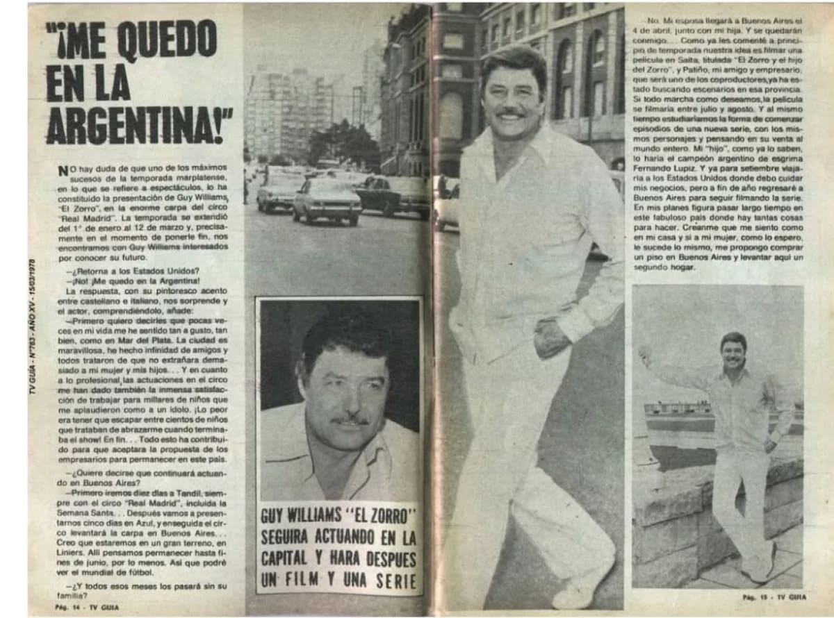 La entrevista donde Williams anunciaba que se mudaba a la Argentina