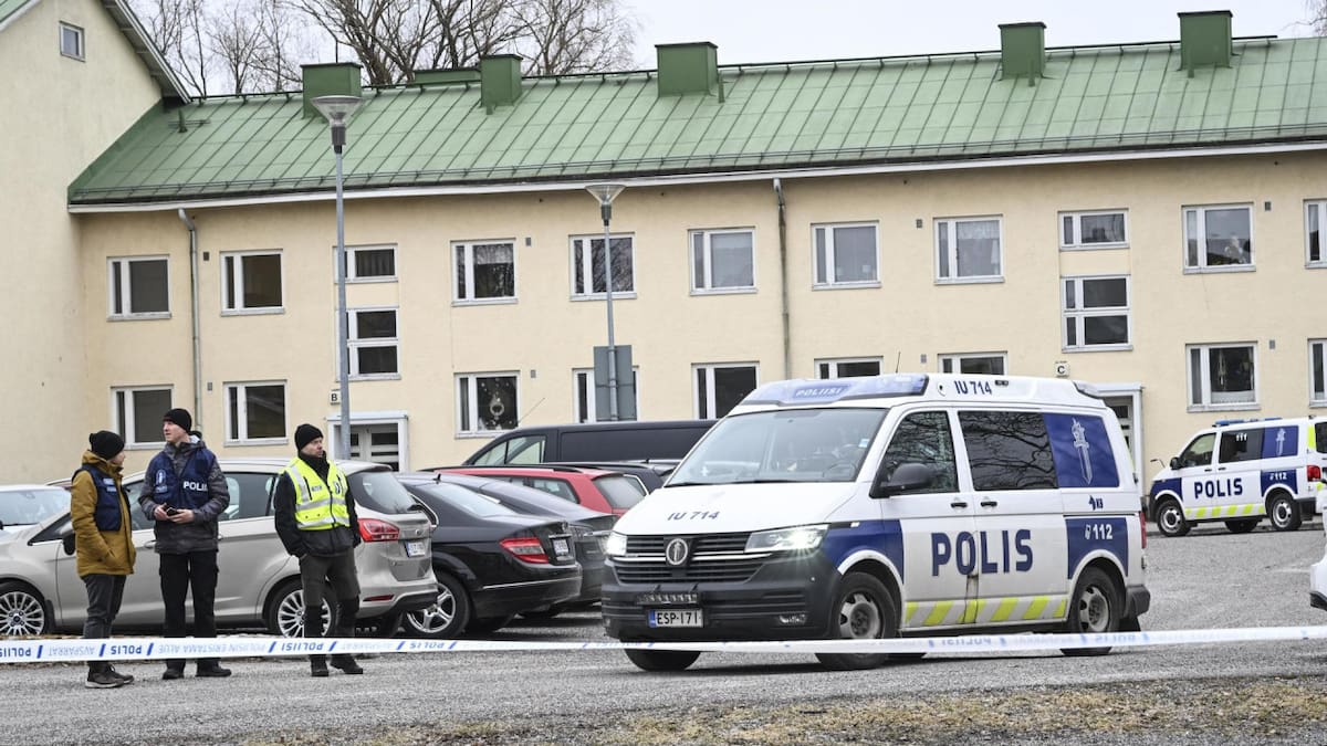 La escuela finlandesa donde ocurrió el ataque. Foto: EFE