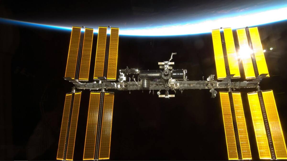 La Estación Espacial Internacional. Foto: NASA